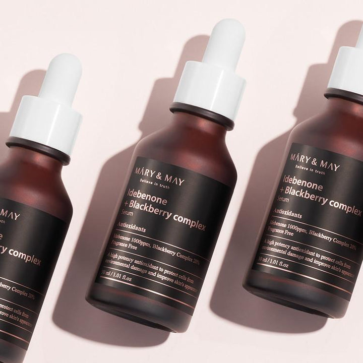 [Mary&May] Idebenone + Blackberry Complex Serum - 30ml