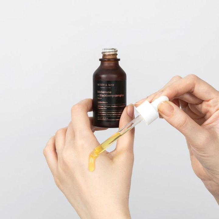 [Mary&May] Idebenone + Blackberry Complex Serum - 30ml