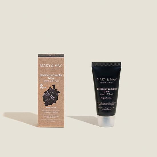 [Mary&May] Blackberry Complex Glow Wash off Pack 30g