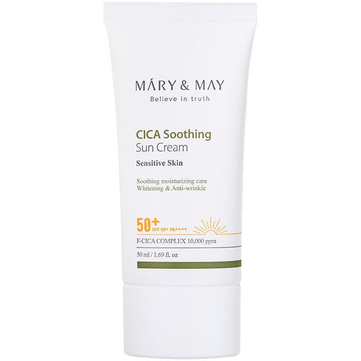 [Mary&May] CICA Soothing Sun Cream SPF50+ PA++++ - 50ml