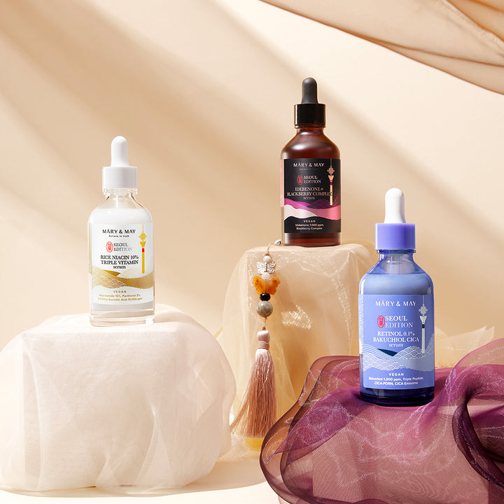 [Mary&May] Rice niacinamide 10% Triple Vitamin Serum 80ml
