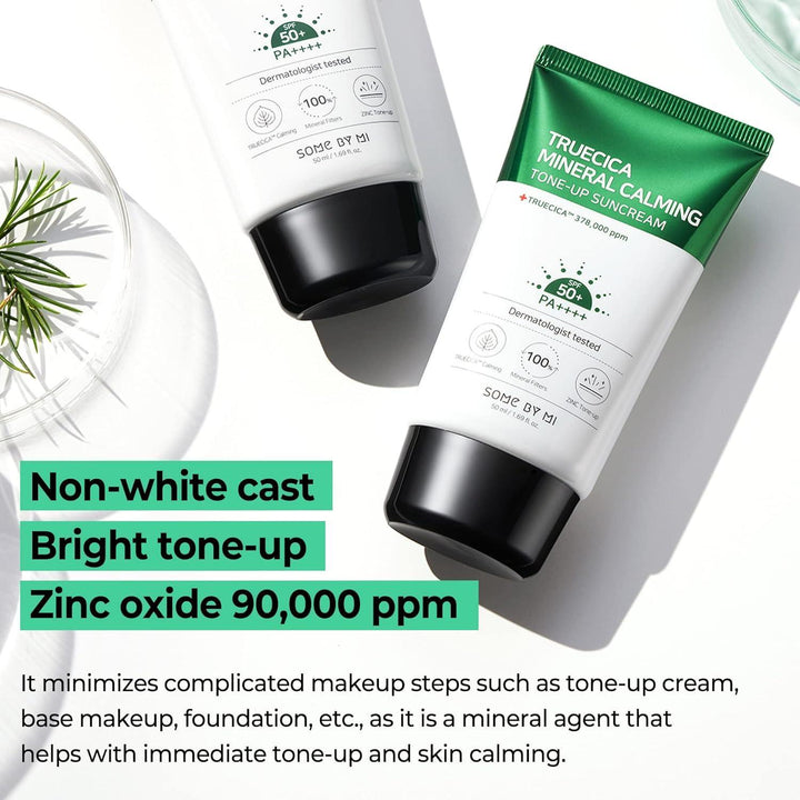 [Somebymi] Truecica Mineral Calming Tone-Up Suncream 50ml