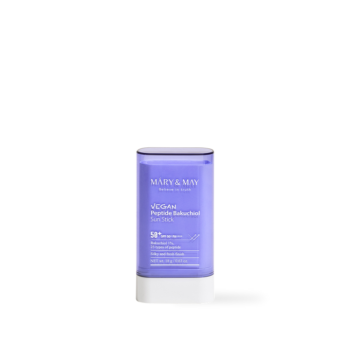 [Mary&May] Vegan Peptide Bakuchiol Sun Stick SPF50+ PA++++ 18g