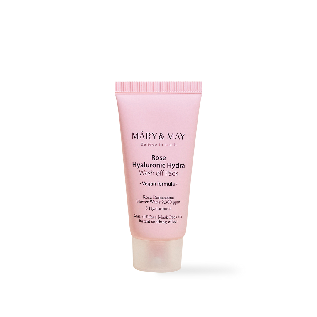 [Mary&May] Rose Hyaluronic Hydra Wash Off Pack 30g