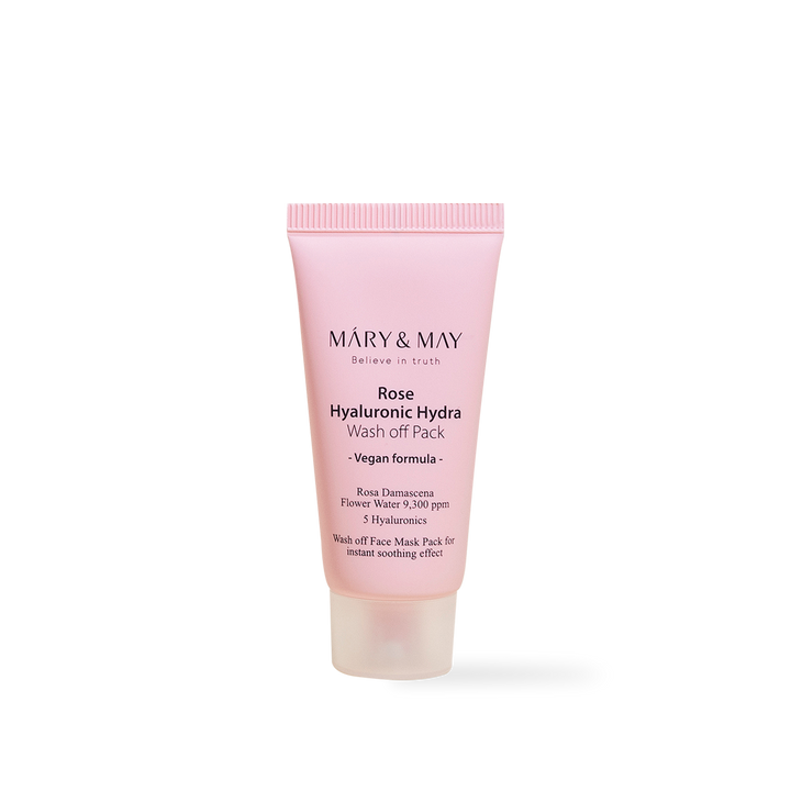 [Mary&May] Rose Hyaluronic Hydra Wash Off Pack 30g
