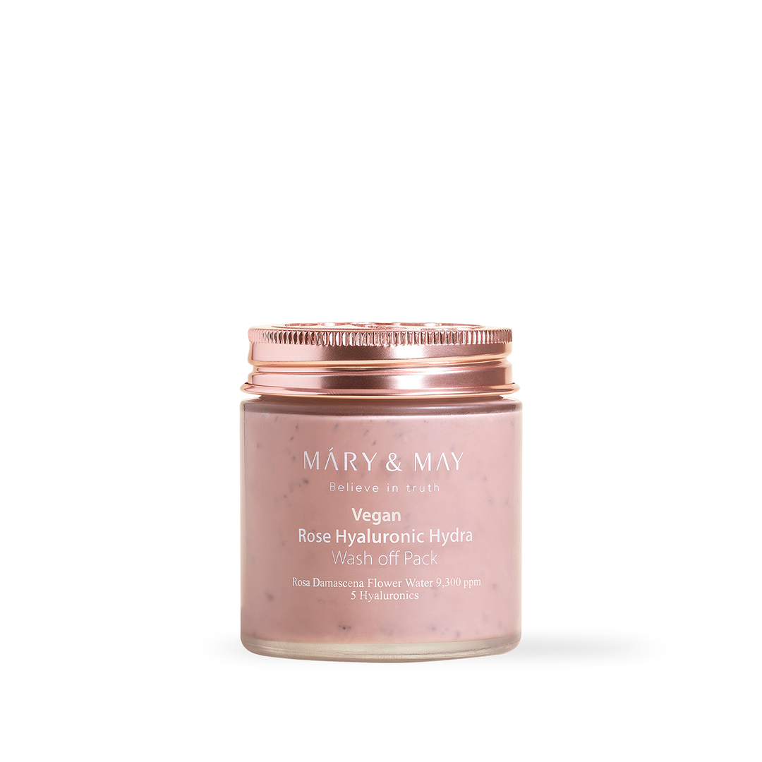 [Mary&May] Rose Hyaluronic Hydra Wash Off Pack 125g
