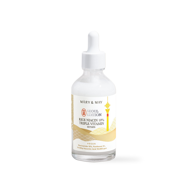 [Mary&May] Rice niacinamide 10% Triple Vitamin Serum 80ml