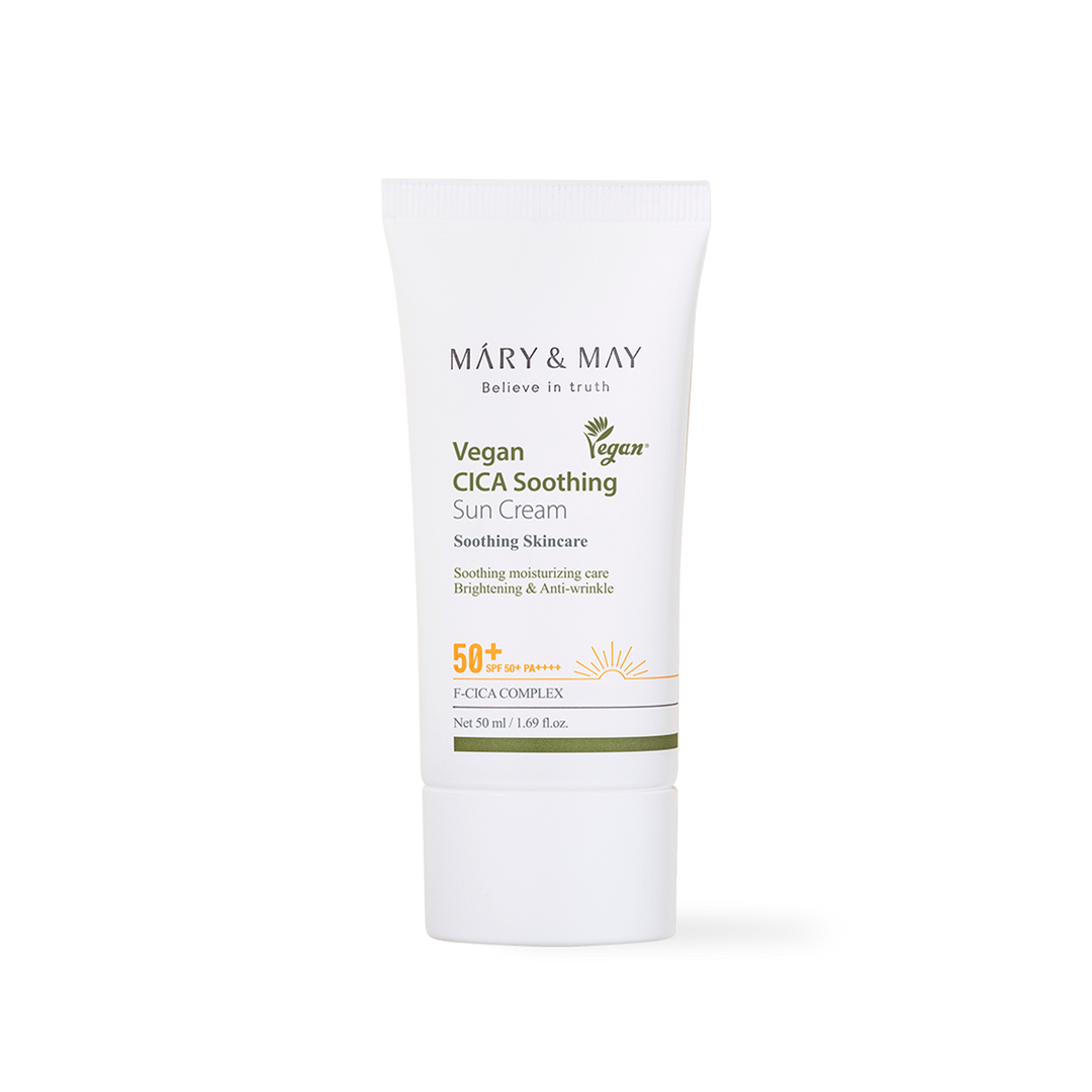 [Mary&May] CICA Soothing Sun Cream SPF50+ PA++++ - 50ml