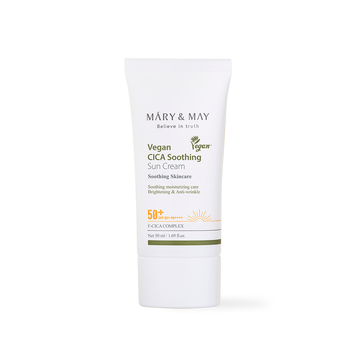 [Mary&May] CICA Soothing Sun Cream SPF50+ PA++++ - 50ml