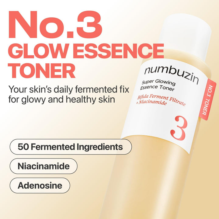 [Numbuzin] No.3 Super Glowing Essence Toner 200ml