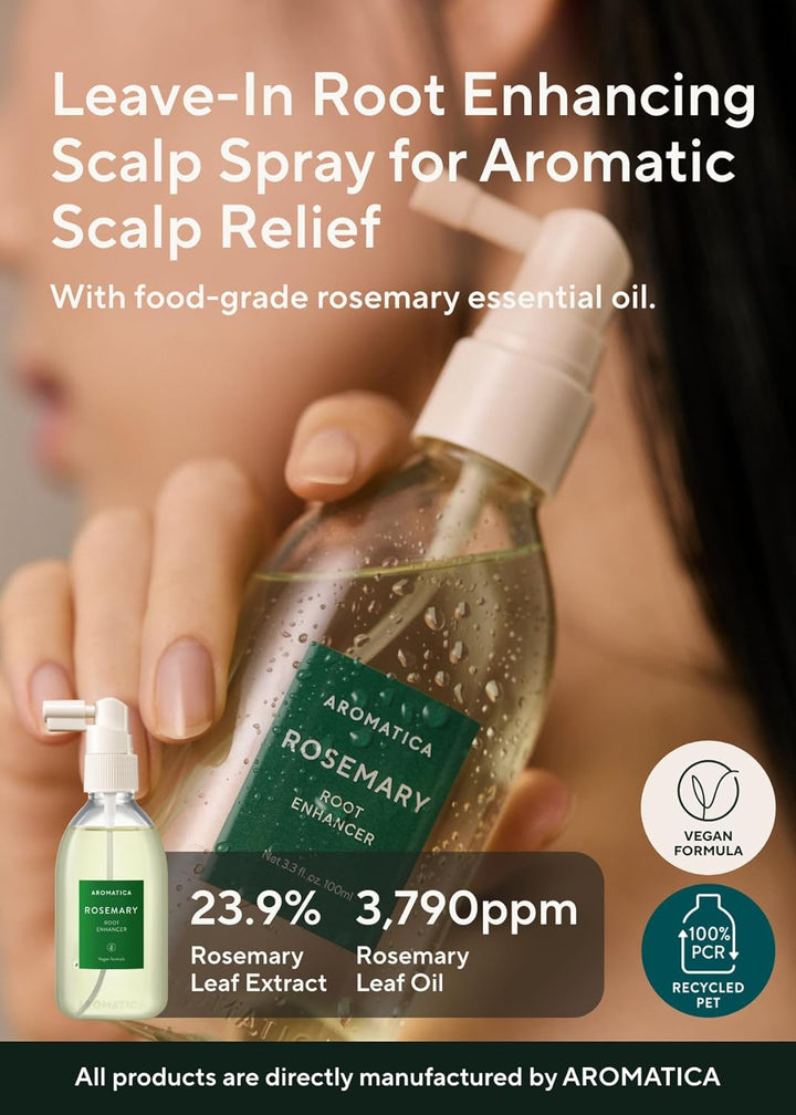 [Aromatica] Root Enhancer Spray for hair growth 100ml