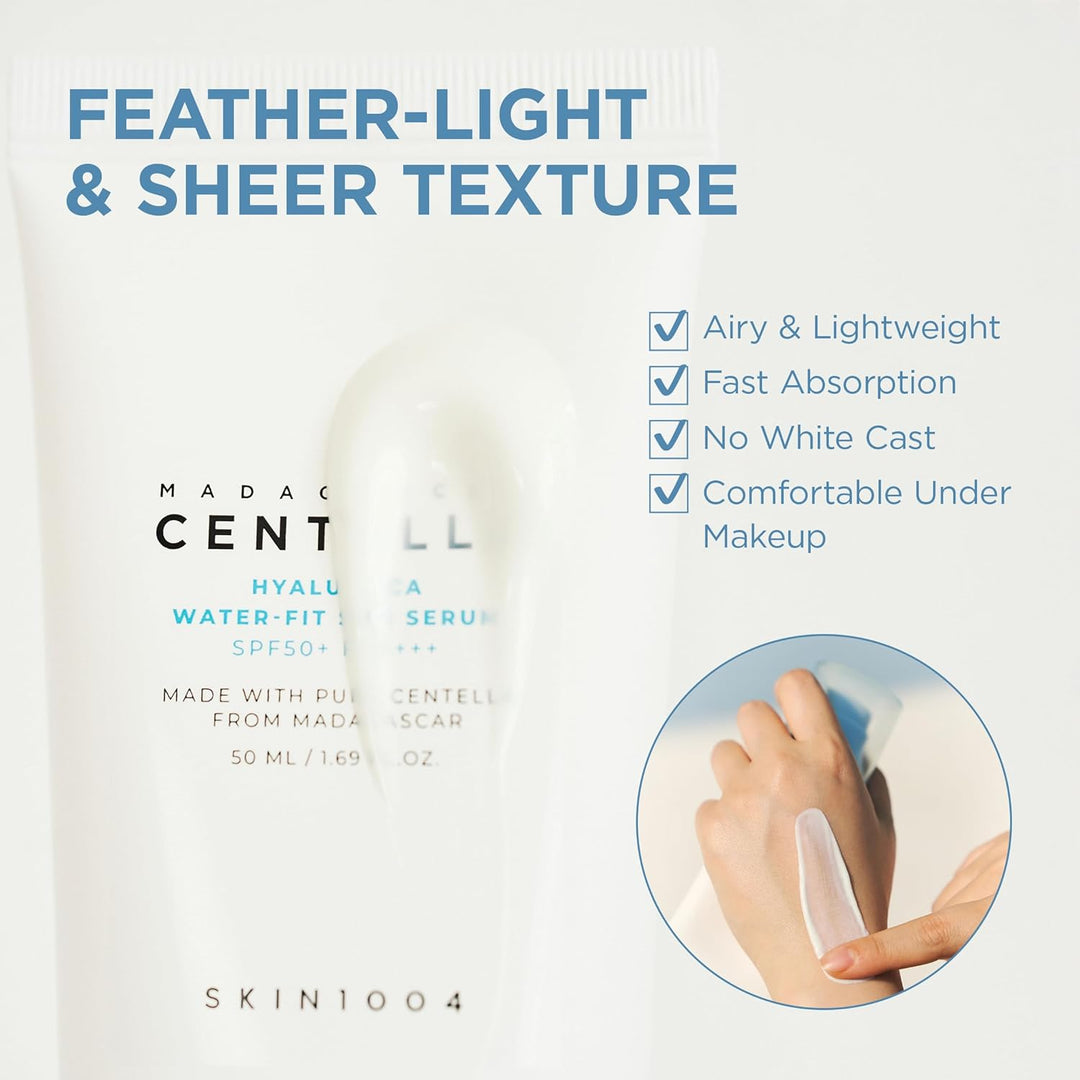 [Skin1004]  Madagascar Centella Hyalu-Cica Water-Fit Sun Serum UV 50ml