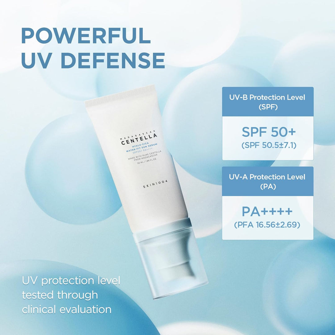[Skin1004]  Madagascar Centella Hyalu-Cica Water-Fit Sun Serum UV 50ml