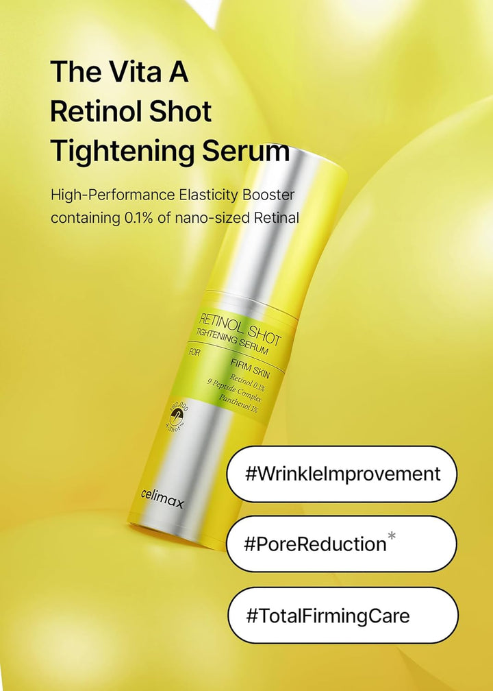 [Celimax] The Vita A Retinol Shot Tightening Serum 30ml
