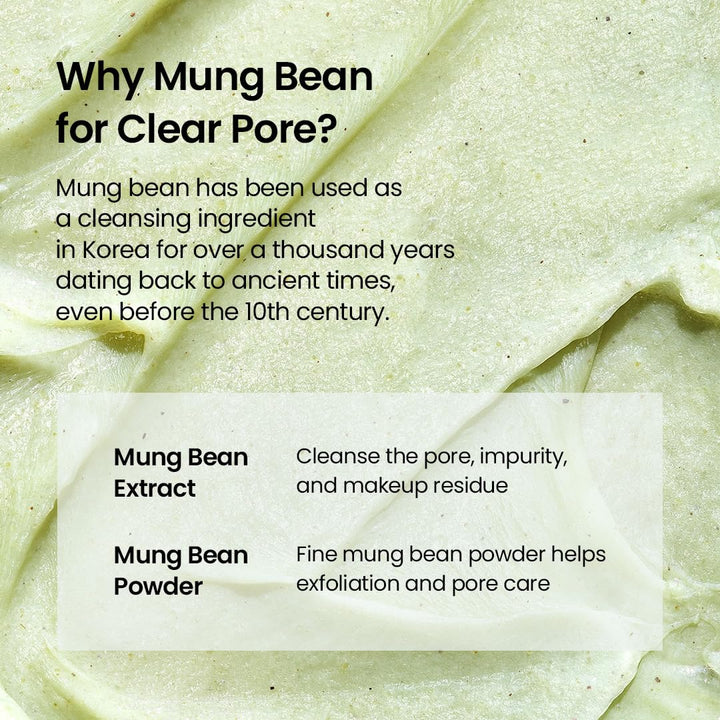 [Beplain] Mung Bean pH-Balanced Cleansing Foam 80ml