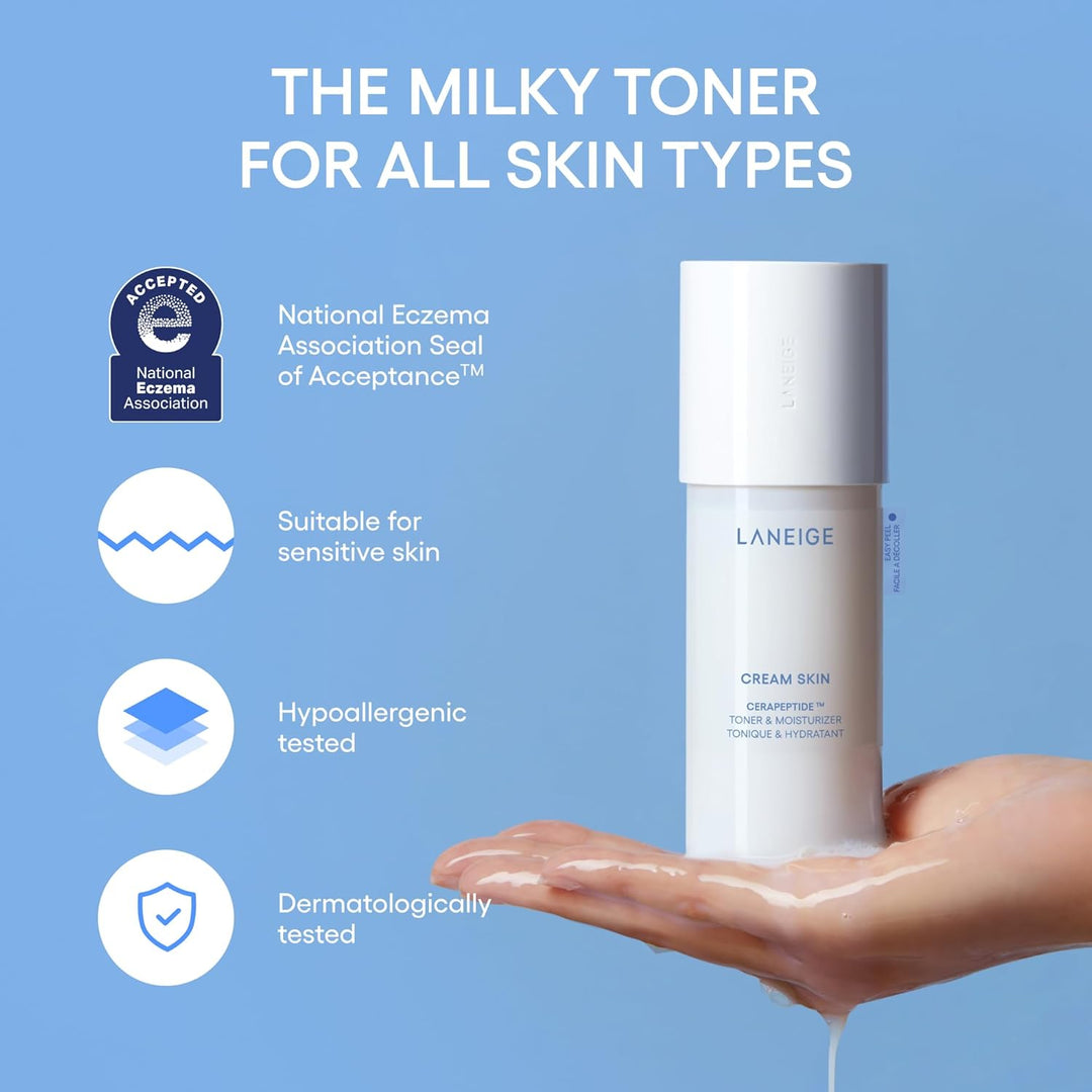 [Laneige]  Cream Skin Toner & Moisturizer 170ml