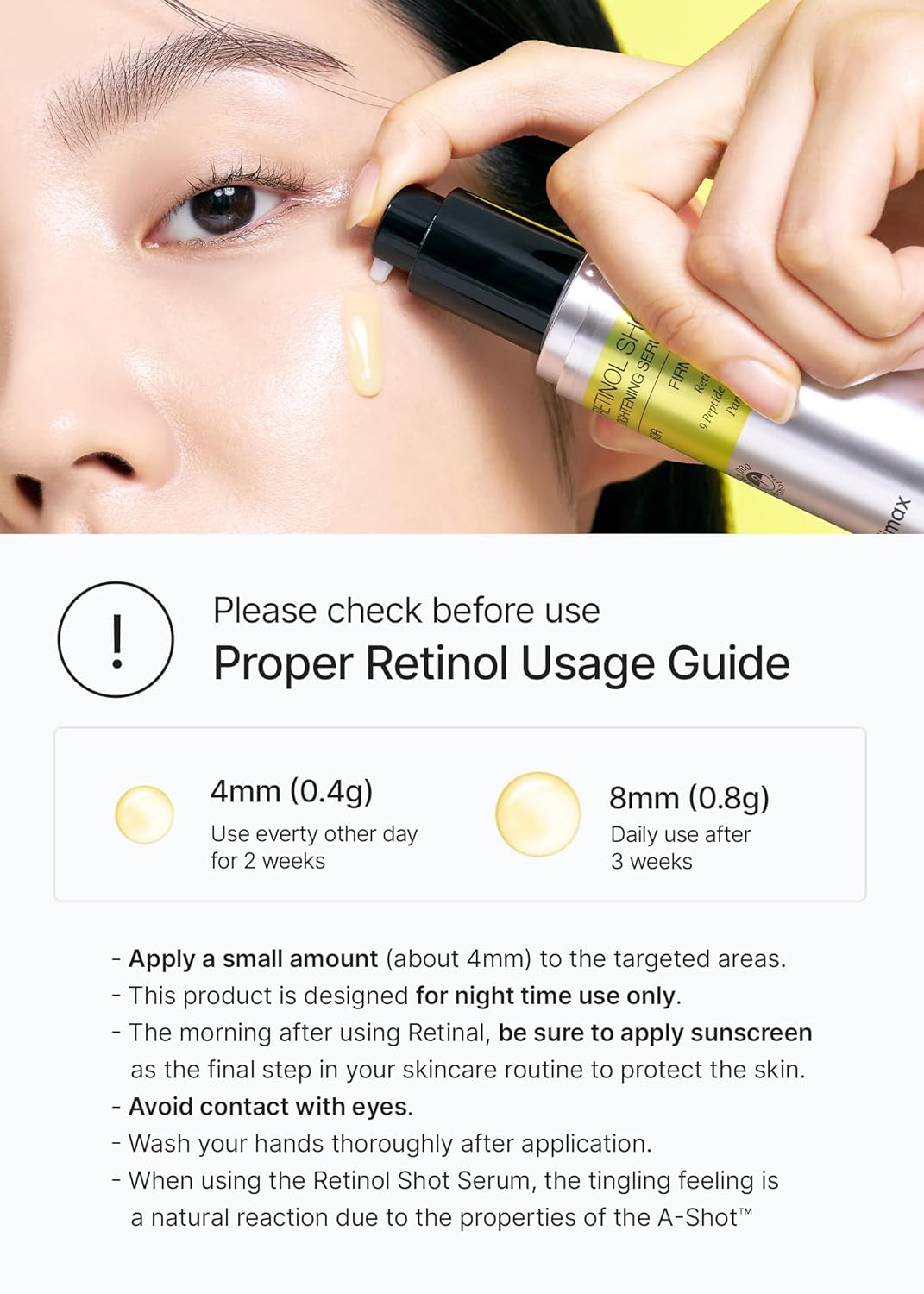 [Celimax] The Vita A Retinol Shot Tightening Serum 30ml