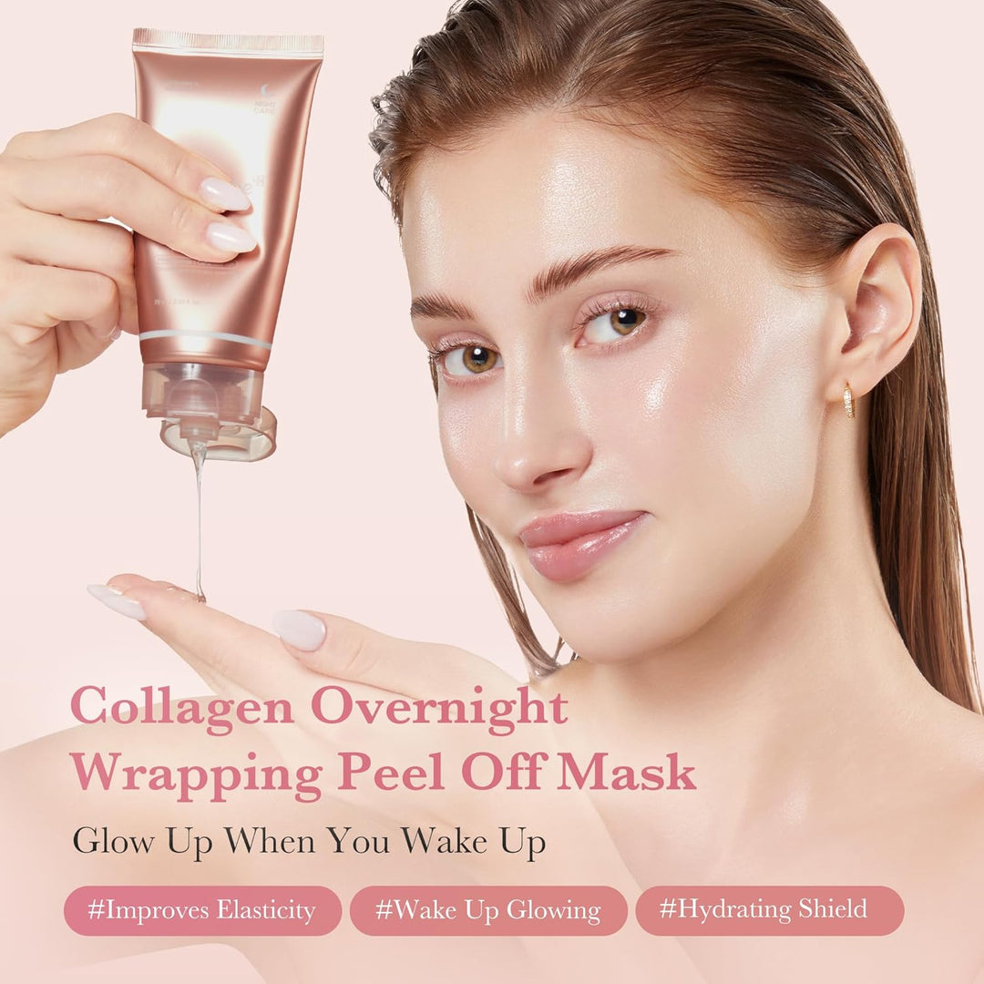 [Medicube] Rapping Mask Collagen Overnight Peel Off Facial Mask 75ml